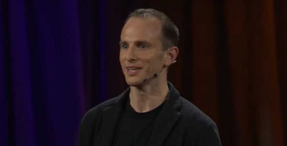 Joe Gebbia, the co-founder of Airbnb during his talk about Design For Trust